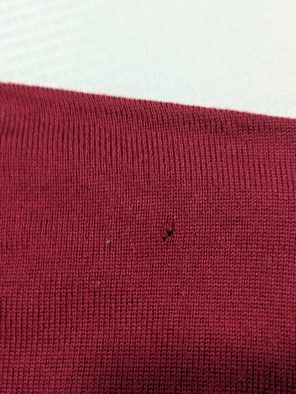 Peter Millar Virginia Tech Hokies Mens XL 1/4 Zip Merino Wool Sweater